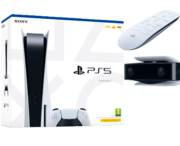 Игровая приставка PlayStation 5  [EU] + пульт Ду Media Remote  + PS5 Камера PlayStation