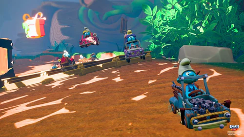 Smurfs Kart  Смурфики PS4 дополнительное изображение 3