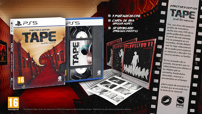 TAPE Unveil the Memories Directors Edition  PS5 дополнительное изображение 4