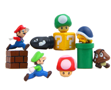 Набор магнитов Super Mario [2]