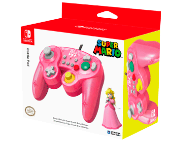 Джойстик Hori Battle Pad Peach (Nintendo Switch)