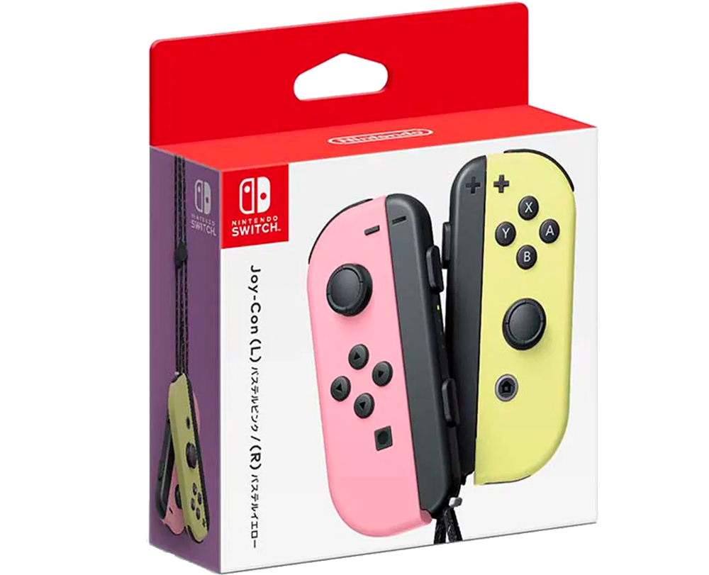 джойкон Nintendo Joy-Con controllers Duo - Pastel Pink/Pastel Yellow (Switch)