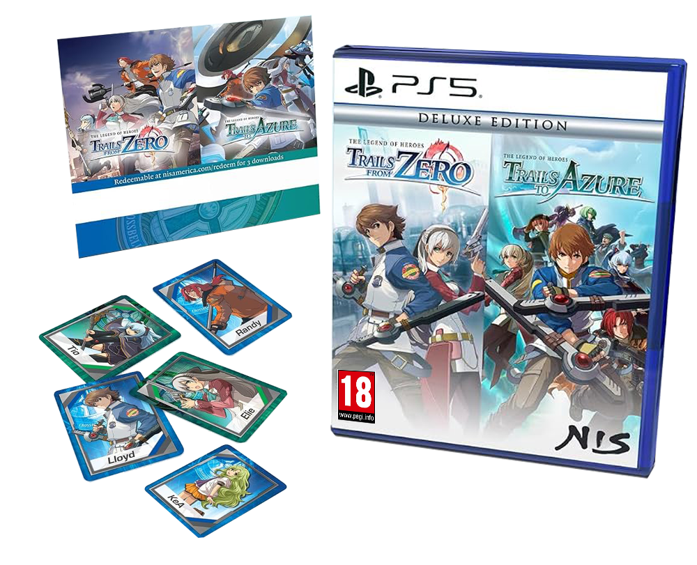 Legend of Heroes Trails from Zero and Legend of Heroes Trails to Azure Deluxe Edition (PS5)