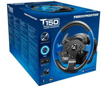 Гоночный руль Thrustmaster T150 RS EU Version для PS5/PS4/PS3/PC